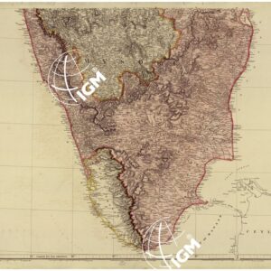 MAP OF INDIA - FOGLIO 9