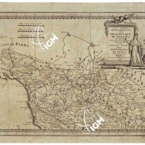 LA PARTE SETTENTRIONALE DEL GRAN DUCATO DI TOSCANA CHE COMPRENDE PORZIONI DELLO STATO FIORENTINO E DEL TERRITORIO PISANO CON LA REPUBBLICA DI LUCCA