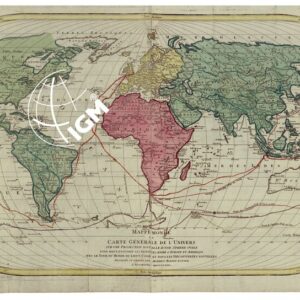 MAPPEMONDE OU CARTE GENERALE DE L'UNIVERS