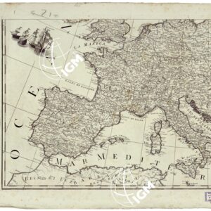 CARTA GENERALE DI TUTTA L'EUROPA - FOGLIO 4