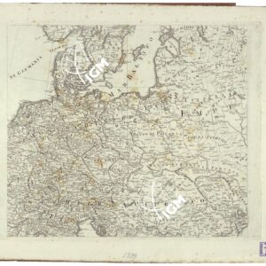 CARTA DELL'EUROPA SECONDO GLI ULTIMI TRATTATI DI PACE CON I LIMITI DEGL'IMPERI, REGNI E ALTRI STATI SOVRANI - FOGLIO 5