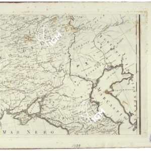 CARTA DELL'EUROPA SECONDO GLI ULTIMI TRATTATI DI PACE CON I LIMITI DEGL'IMPERI, REGNI E ALTRI STATI SOVRANI - FOGLIO 6