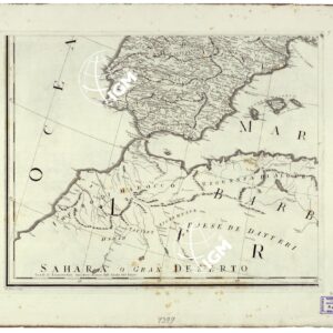 CARTA DELL'EUROPA SECONDO GLI ULTIMI TRATTATI DI PACE CON I LIMITI DEGL'IMPERI, REGNI E ALTRI STATI SOVRANI - FOGLIO 7