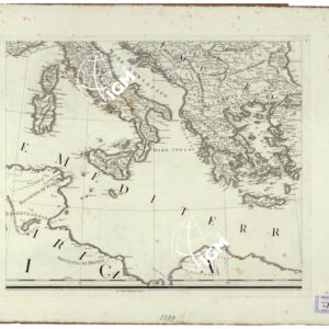 CARTA DELL'EUROPA SECONDO GLI ULTIMI TRATTATI DI PACE CON I LIMITI DEGL'IMPERI, REGNI E ALTRI STATI SOVRANI - FOGLIO 8