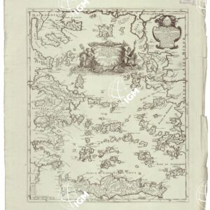 ARCIPELAGO MAR EGEO CON LE COSTE DEL MEDESIMO E LE ISOLE CHE IN ESSO SI RITROVANO DESCRITTO CON L'ACCRESCIMENTO DI VARIE NOTIZIE DA GIACOMO CANTELLI DA VIGNOLA