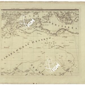 CARTA GENERALE DELL'AFRICA DELINEATA SULLE ULTIME OSSERVAZIONI E DIETRO LE PIU' RECENTI SCOPERTE - FOGLIO 2