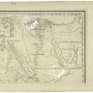CARTA GENERALE DELL'AFRICA DELINEATA SULLE ULTIME OSSERVAZIONI E DIETRO LE PIU' RECENTI SCOPERTE - FOGLIO 3