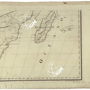 CARTA GENERALE DELL'AFRICA DELINEATA SULLE ULTIME OSSERVAZIONI E DIETRO LE PIU' RECENTI SCOPERTE - FOGLIO 9