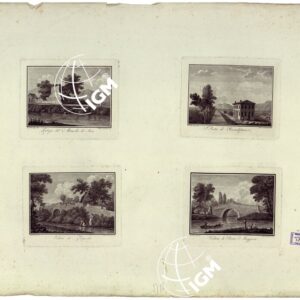 VEDUTE DELLE PALUDI PONTINE FORMATE PER ORDINE DI PAPA PIO VI - FOGLIO 1