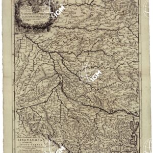 PARTE OCCIDENTALE DELLA LINGUADOCA COL TRATTO DEL NUOVO CANALE ETC... - FOGLIO 1