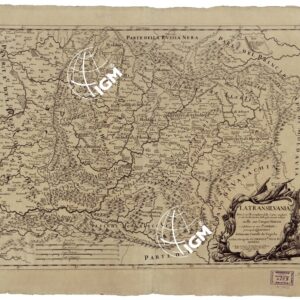 LA TRANSILVANIA DIVISA SU L'ESEMPLARE DELLE CARTE MIGLIORI E CON LA DIREZIONE DELLE PIU' RECENTI NOTIZIE ETC...