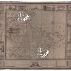 PLAN GEOMETRAL DE LA VILLE DE MARSEILLE ET DE SES FAUBOURGS AVEC LE PROJET D'AGRANDISSEMENT ETC...