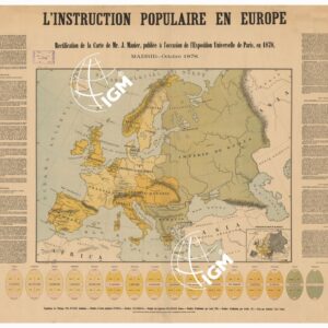 L'INSTRUCTION POPOLULAIRE EN EUROPE - FRONTE'RETRO
