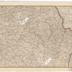 NEUESTE GENERALKARTE VON FRANKREICH - CARTE DE L'EMPIRE FRANCAIS DIVISEE EN DEPARTEMENS - FOGLIO 2