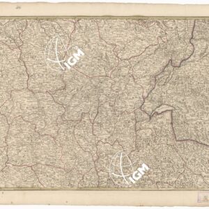 NEUESTE GENERALKARTE VON FRANKREICH - CARTE DE L'EMPIRE FRANCAIS DIVISEE EN DEPARTEMENS - FOGLIO 4