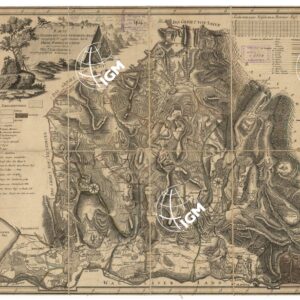 KARTE DES BERNISCHEN GOUVERNEMENTS AELEN TOPOGRAPHISCH AUFGENOMMEN ETC...