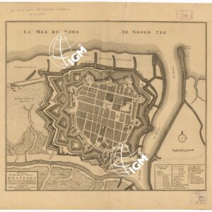 NOUVEAU PLAN DE LA VILLE D'OSTENDE ETC...
