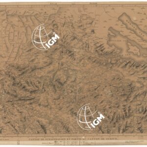 ASSEMBLAGE DE ATLAS SUISSE - CANTON DE SCHAFFHAUSEN ET PARTIE DU CANTON DE ZURICH - FOGLIO 3