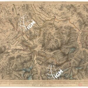 ASSEMBLAGE DE ATLAS SUISSE  - PARTIE DU CANTON DE LUCERNE D'UNTERWALDEN D'URI ET ZURICH LE CANTON GLARUS SCHWEIZ ET ZUG - FOGLIO 7