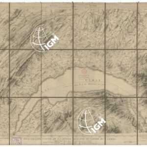 ASSEMBLAGE DE ATLAS SUISSE - PLUS GRANDE PARTIE DE LA SUISSE ROMANDE OU CANTON DU LEMAN - FOGLIO 9