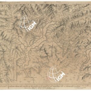 ASSEMBLAGE DE ATLAS SUISSE - MAJEURE PARTIE DES CANTONS DE BELLINZONA ET DE LUGANO ET LES FRONTIERES DE LA REPUBLIQUE ITALIENNE - FOGLIO 15