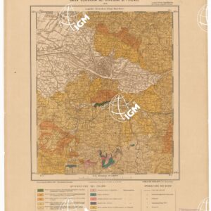 CARTA GEOLOGICA DEI DINTORNI DI FIRENZE