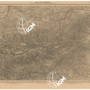 ATLAS DER ALPENLANDER - CARTE DES PAYS DES ALPES - FOGLIO 3