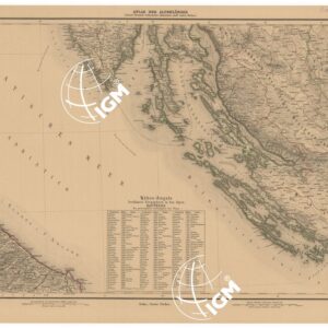 ATLAS DER ALPENLANDER - CARTE DES PAYS DES ALPES - FOGLIO 9