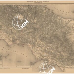 ATLAS DER ALPENLANDER - CARTE DES PAYS DES ALPES - FOGLIO 11