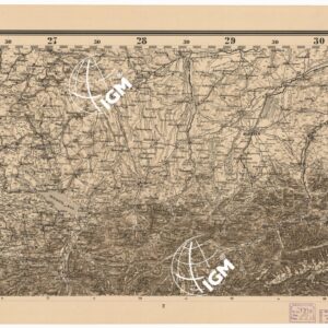 WANDKARTE DER ALPEN ENTWORFEN VON A. STEINHAUSER K.K. RATH - FOGLIO 2