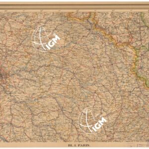 ALPENLAND MIT DEN ANGRENZENDEN GEBIETEN VON CENTRAL EUROPA - FOGLIO BL I PARIS