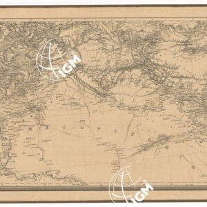 KARTE VON ARMENIEN, KURDISTAN UND AZERBEIDSCHAN - FOGLIO 3