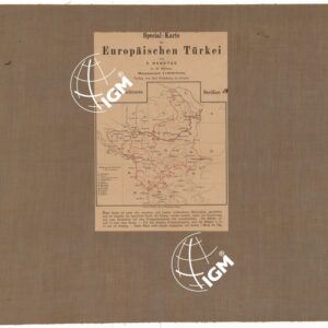 SPECIAL KARTE EUROPAISCHEN TURKEI - FOGLIO 1 RETRO QUADRO D'UNIONE
