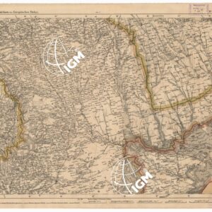 SPECIAL KARTE EUROPAISCHEN TURKEI - FOGLIO 5