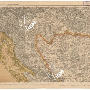 SPECIAL KARTE EUROPAISCHEN TURKEI - FOGLIO 7