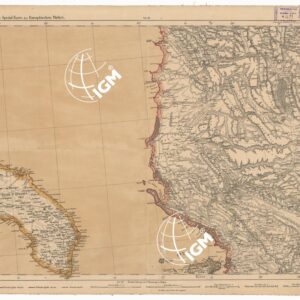 SPECIAL KARTE EUROPAISCHEN TURKEI - FOGLIO 16