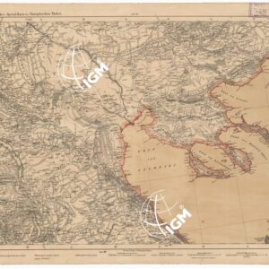 SPECIAL KARTE EUROPAISCHEN TURKEI - FOGLIO 17