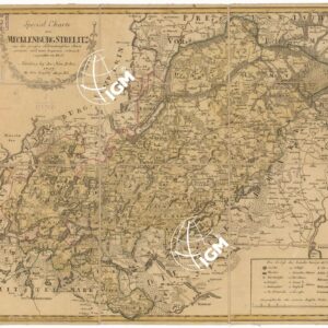 SPECIAL CARTE VON MECKLENBURGSTRELITZ