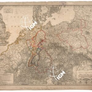 POLITISCH STATISTISCHE CHARTE VON DEUTSCHLAND ECC...