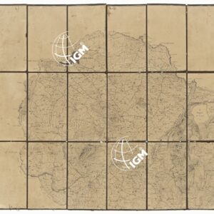 CARTA TOPOGRAFICA DELL'ISOLA DI PANTELLERIA - FOGLIO 2