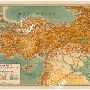 NOUVELLE CARTE DE LA REPUBLIQUE TURQUE
