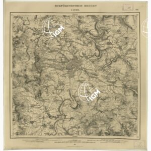 KARTE VON DEM KURFURSTENTHUM HESSEN - FOGLIO 6 CASSEL