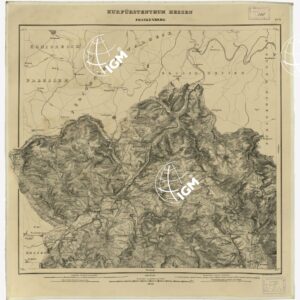 KARTE VON DEM KURFURSTENTHUM HESSEN - FOGLIO 9 FRANKENBERG