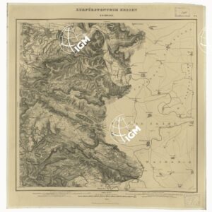 KARTE VON DEM KURFURSTENTHUM HESSEN - FOGLIO 13 ESCHWEGE