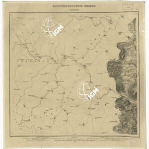 KARTE VON DEM KURFURSTENTHUM HESSEN - FOGLIO 14 TREISBACH