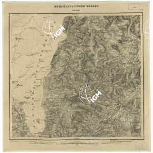 KARTE VON DEM KURFURSTENTHUM HESSEN - FOGLIO 28 NEUHOF