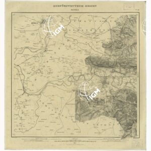 KARTE VON DEM KURFURSTENTHUM HESSEN - FOGLIO 39 RINTELN