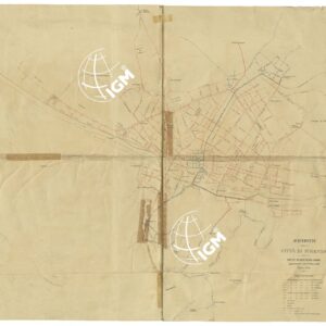 ACQUEDOTTO DELLA CITTA' DI FIRENZE - RETE DI DISTRIBUZIONE AGGIORNAMENTO A TUTTO IL 31 MARZO  1908