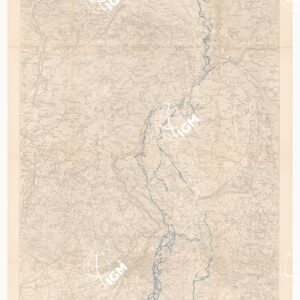 L'ESERCITO ITALIANO NELLA GRANDE GUERRA 1915-1918 - VOL. IV 1917 - TOMO 2° TER - Carta 10 - Le linee di difesa austriache da Tolmino al Vippacco quali risultavano al comando della 2 armata alla fine di giugno 1917