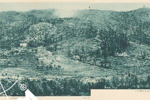 L'ESERCITO ITALIANO NELLA GRANDE GUERRA 1915-1918 - VOL. IV 1917 - TOMO 2° TER - Panorama 9 - Il M. S. Marco visto dal Castello di Gorizia